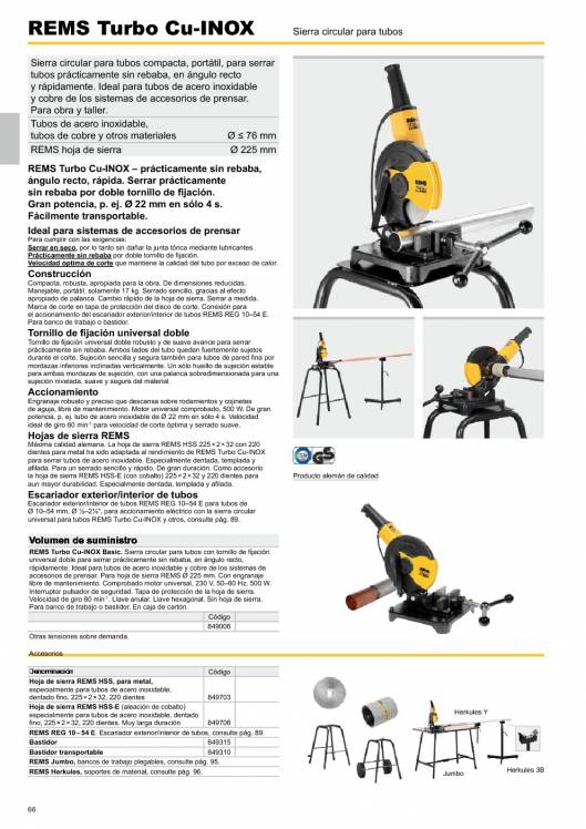 Catálogo general REMS 2015 66 Catálogo general REMS 2015 66
