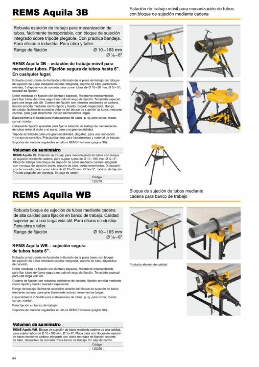 Catálogo general REMS 2015 94 Catálogo general REMS 2015 94