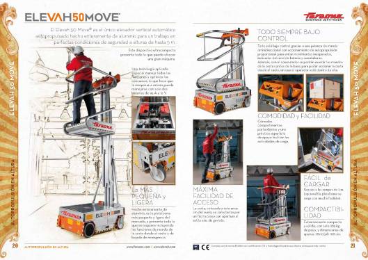 Catálogo de plataformas elevadoras ELEVAH 12