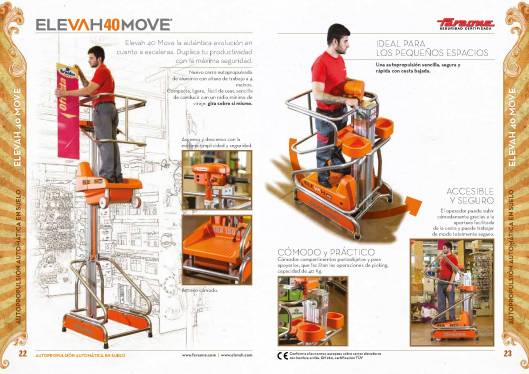 Catálogo de plataformas elevadoras ELEVAH 13