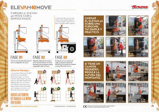 Catálogo de plataformas elevadoras ELEVAH 14