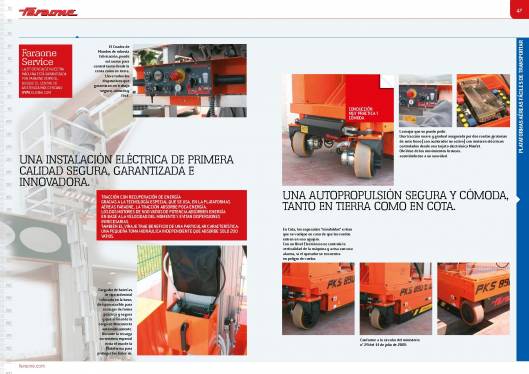 Catálogo de plataformas elevadoras ELEVAH 25