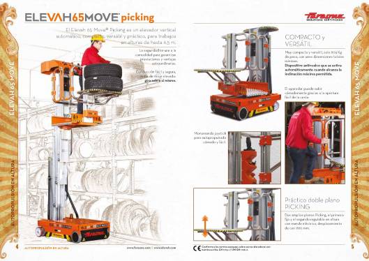 Catálogo de plataformas elevadoras ELEVAH 4