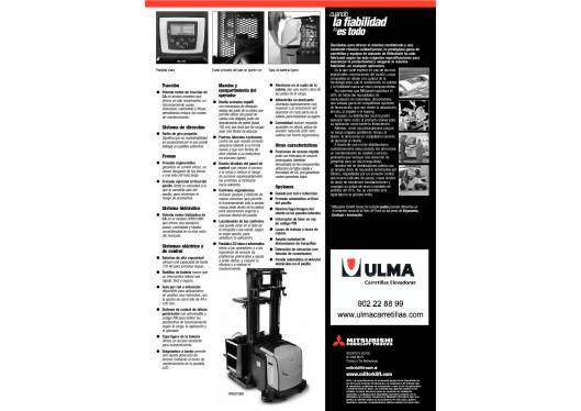 Catálogo de recogepedidos de alto nivel MITSUBISHI OPBH10N 3