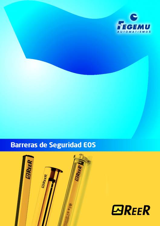 Catálogo REER EOS. Barreras fotoeléctricas de seguridad 1
