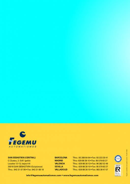 Catálogo REER EOS. Barreras fotoeléctricas de seguridad 24