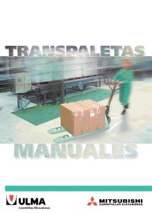 Catálogo de transpaletas manuales MITSUBISHI
