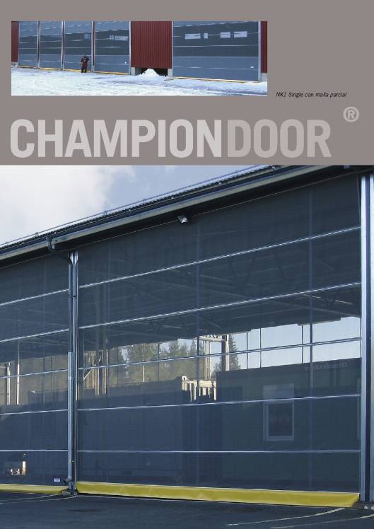 CHAMPIONDOOR. Puertas de grandes dimensiones 11