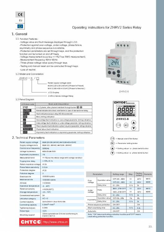 CHTCE. Micro-control product selection manual 13