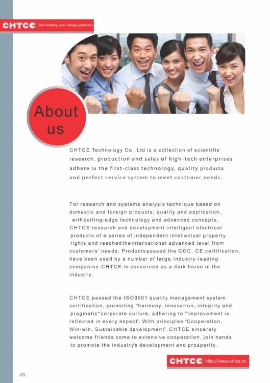 CHTCE. Micro-control product selection manual 3