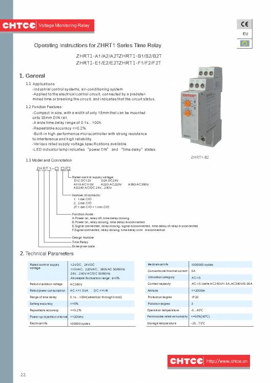 CHTCE. Micro-control product selection manual 24