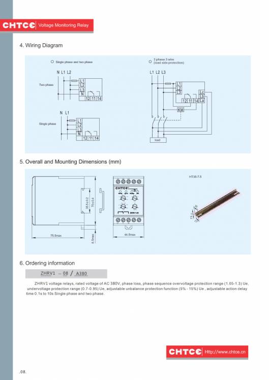 CHTCE. Micro-control product selection manual 10