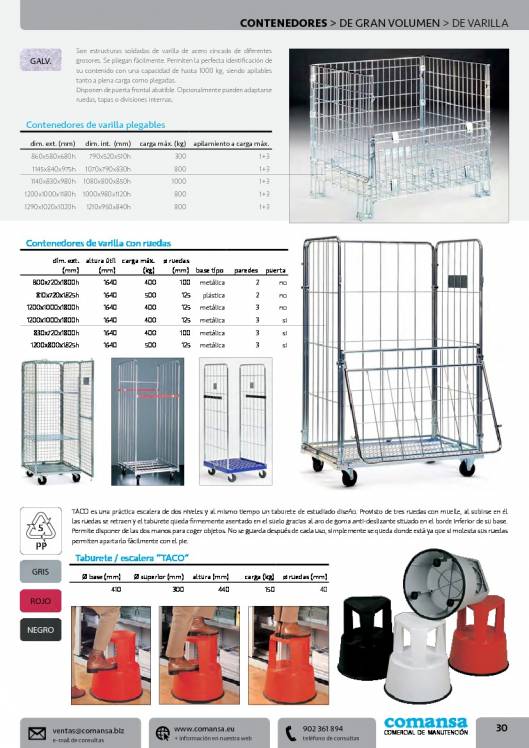 Catalogo general de COMANSA 30