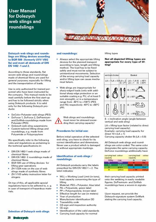 DOLEZYCH. Roundslings. 6