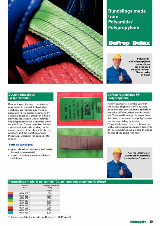 DOLEZYCH. Roundslings. 65