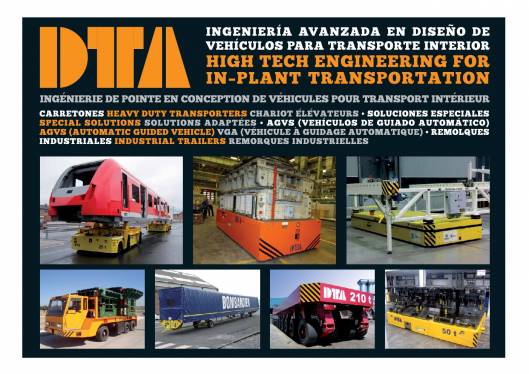 Catálogo DTA. Vehículos para transporte interno 1