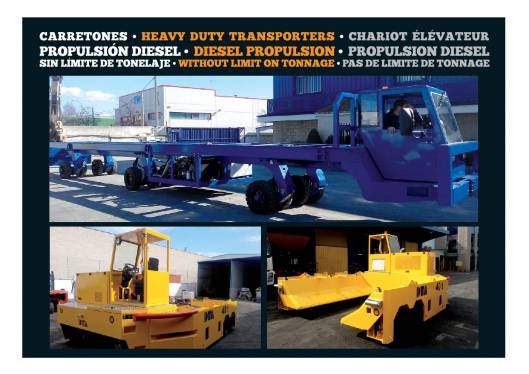 Catálogo DTA. Vehículos para transporte interno 14