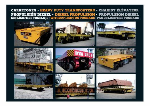 Catálogo DTA. Vehículos para transporte interno 15