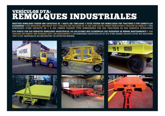 Catálogo DTA. Vehículos para transporte interno 26