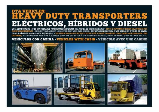 Catálogo DTA. Vehículos para transporte interno 7