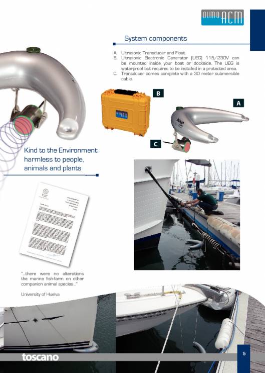 DUMO_Algacleaner. Ultrasonic water and environment. 5
