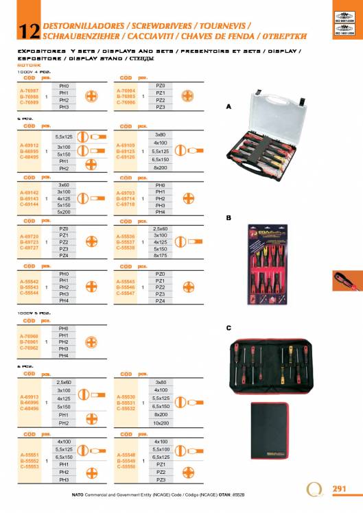 Destornilladores de EGA MASTER. 23