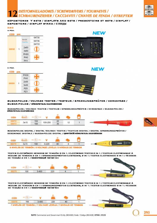 Destornilladores de EGA MASTER. 27