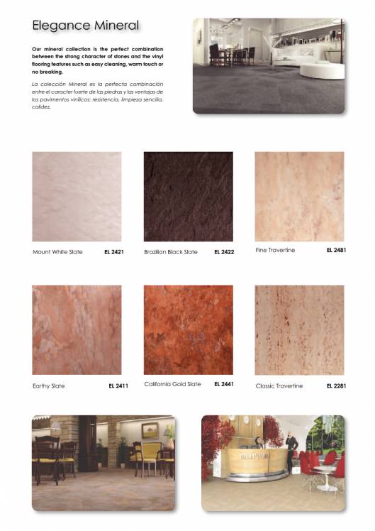 ELEGANCE. Lamas y Losetas Vinílicas de Diseño. 7