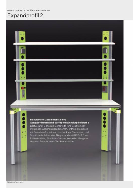 Catálogo ELNEOS CONNECT Bancos de trabajo 75