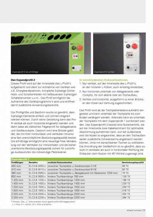 Catálogo ELNEOS CONNECT Bancos de trabajo 76