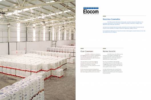 ELOCOM. Paletizadoras de sacos 2