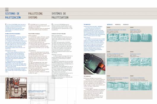 ELOCOM. Paletizadoras de sacos 3