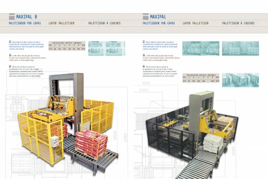 ELOCOM. Paletizadoras de sacos 4