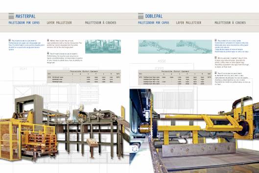 ELOCOM. Paletizadoras de sacos 5