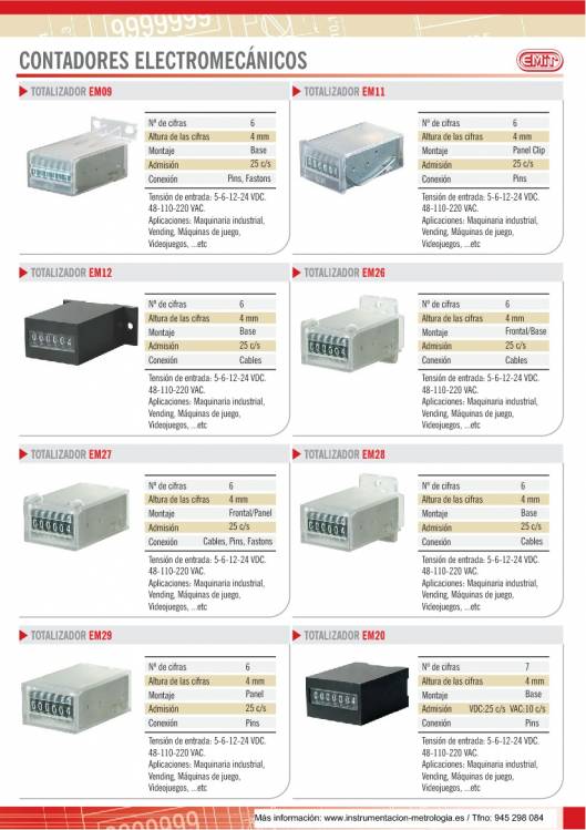 EMIT. Metrologia 2013 10