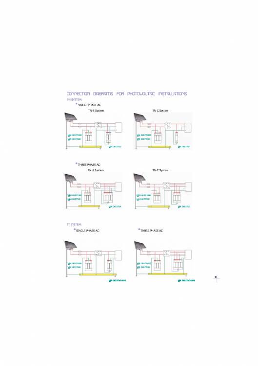 Equipments for protection against transient overvoltage up FANOX 11