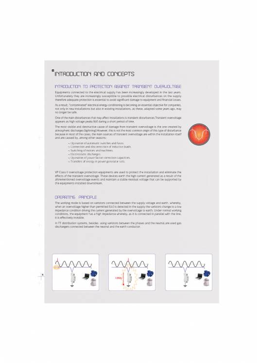 Equipments for protection against transient overvoltage up FANOX 4