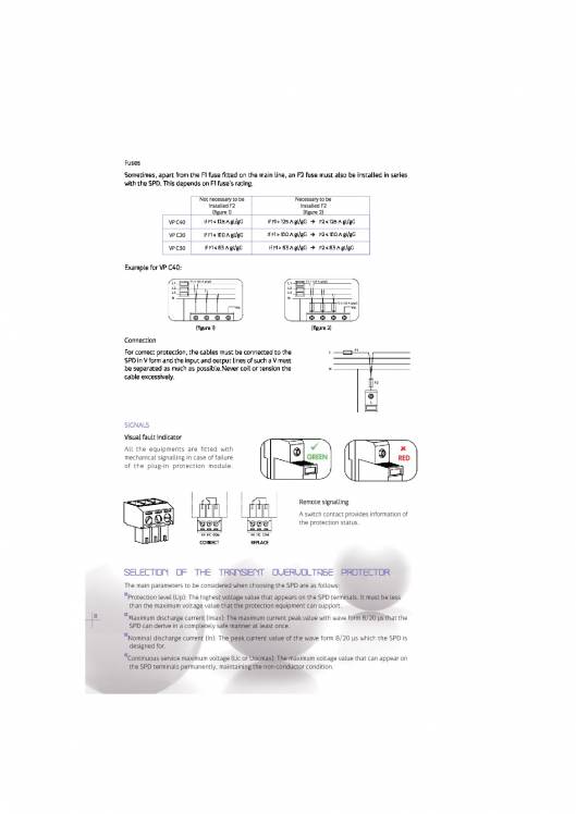 Equipments for protection against transient overvoltage up FANOX 8