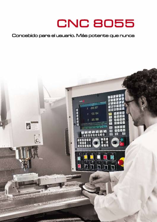 FAGOR CNC 8055. Control numérico CNC 2