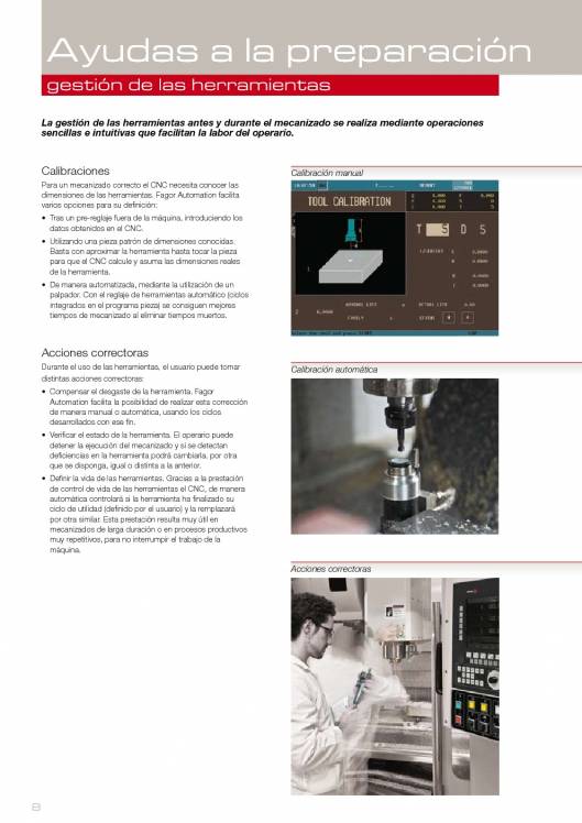FAGOR CNC 8055. Control numérico CNC 8