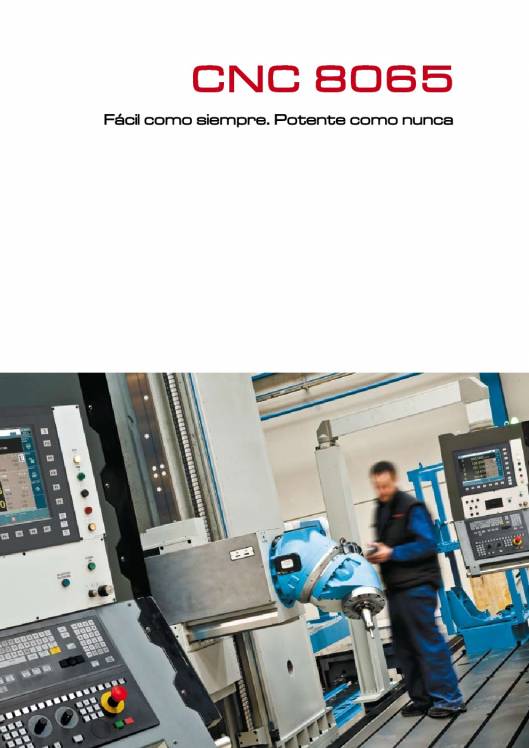 FAGOR CNC 8065. Control numérico CNC 2