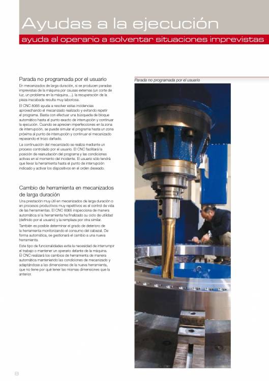 FAGOR CNC 8065. Control numérico CNC 8