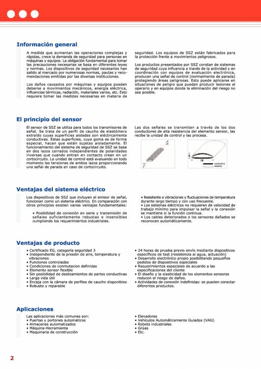 Fegemu Automatismos. Alfombras y parachoques de seguridad 2