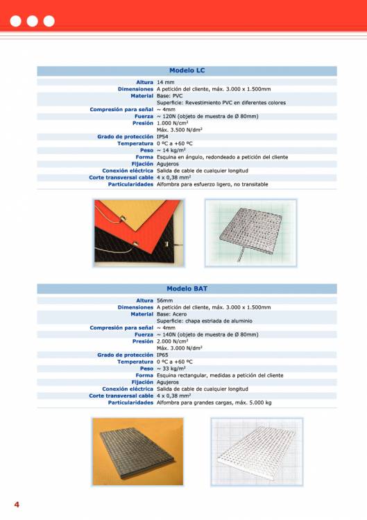 Fegemu Automatismos. Alfombras y parachoques de seguridad 4