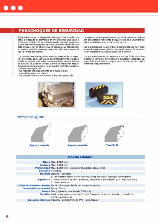 Fegemu Automatismos. Alfombras y parachoques de seguridad 6