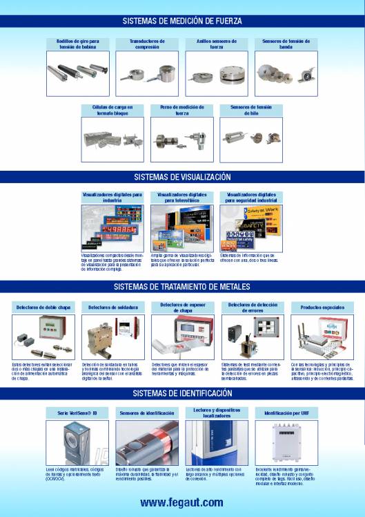 Fegemu Automatismos. Gama de productos 5