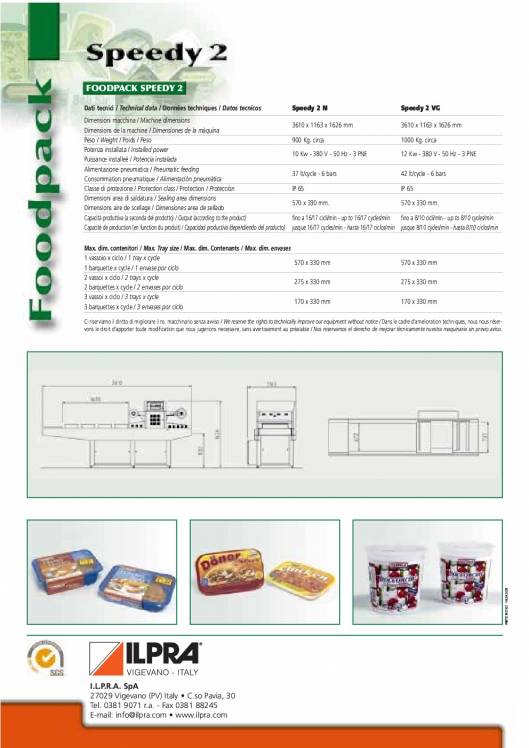 FP Speedy II. Termoselladora automática 2