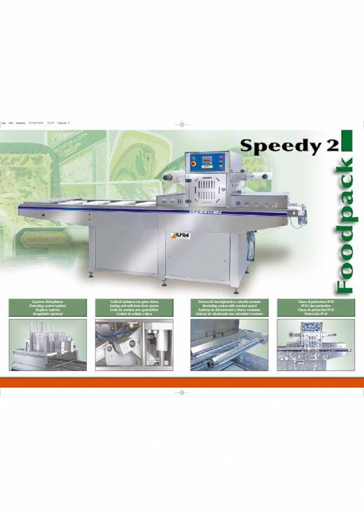 FP Speedy II. Termoselladora automática 3