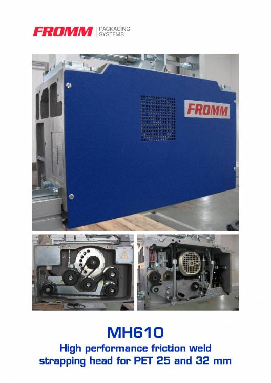 FROMM MH 610. Strapping head modular. 1