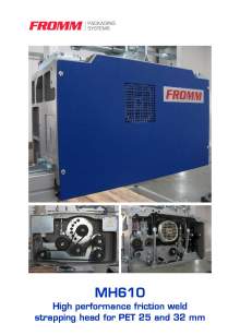 FROMM MH 610. Strapping head modular.